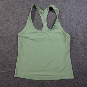 Lululemon Tank Top Womens M/L? Racerback Green Athletic Run Gym Workout
